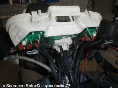 lampadine cruscotto scarabeo rotax 125 150 200