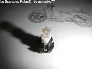 lampadine cruscotto scarabeo rotax 125 150 200