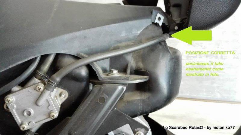circuito depressore scarabeo rotax