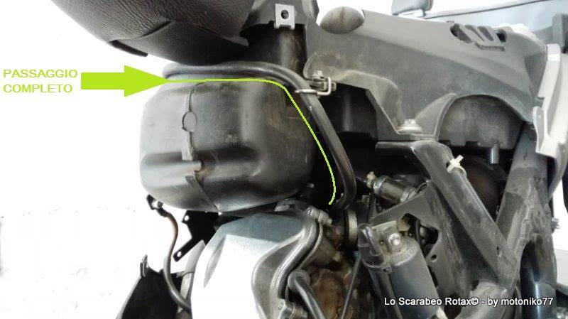 circuito depressore scarabeo rotax