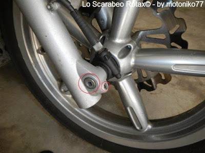 smontaggio forcelle scarabeo rotax 125 150 200
