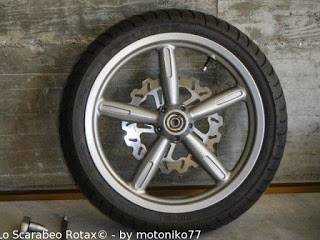 smontaggio forcelle scarabeo rotax 125 150 200