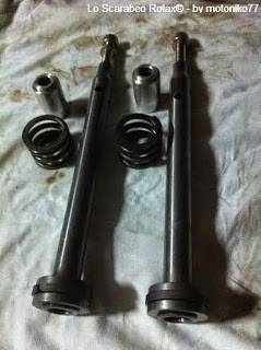 pompante forcelle scarabeo rotax 125 150 200