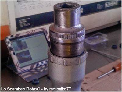 paraolio forcella showa scarabeo rotax 125 150 200