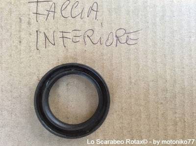 verso paraolio forcella showa scarabeo rotax 125 150 200