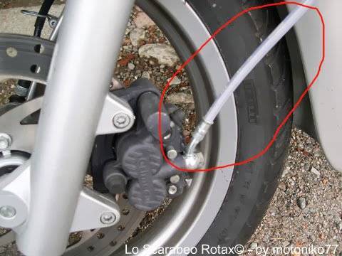 tubo freno aeronautico scarabeo 125 150 200