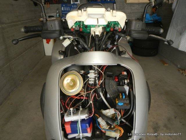 sostituzione cavo contakm scarabeo rotax 125 150 200