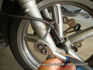 fermo guaina contakm scarabeo rotax 125 150 200