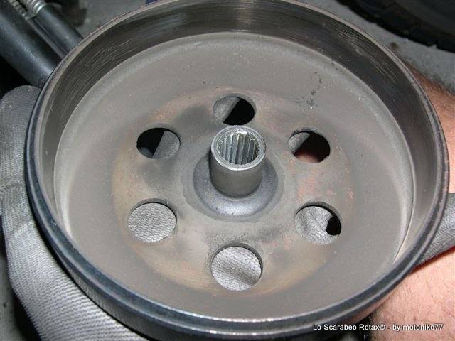 campana frizione scarabeo rotax