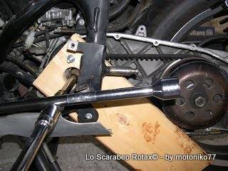 smontaggio variatore scarabeo rotax