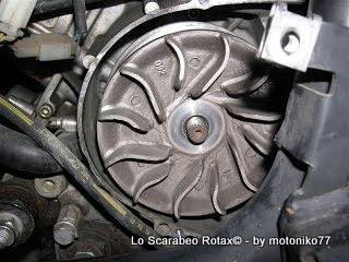 ventolina variatore scarabeo rotax