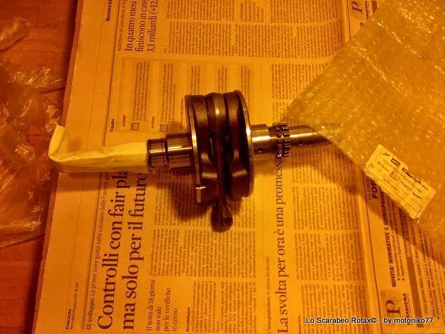 albero motore scarabeo rotax 200