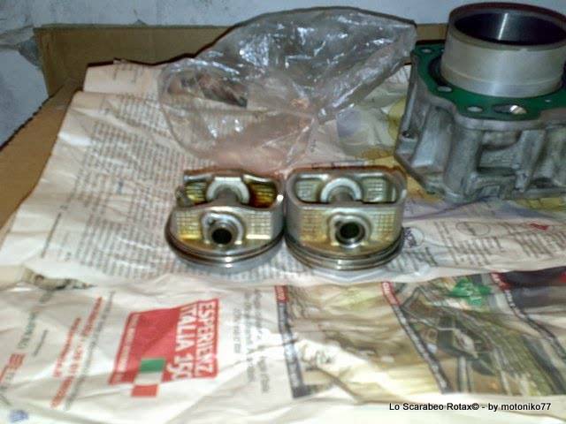 pistone scarabeo rotax 125 150 200