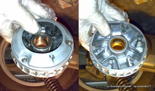 differenza variatore scarabeo rotax 125 150 200