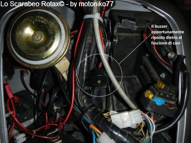 buzzer frecce scooter scarabeo rotax 125 150 200