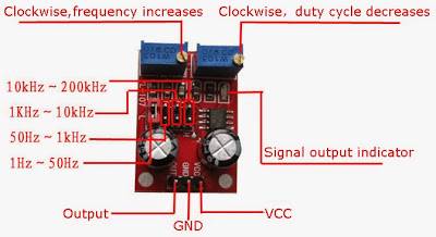 pinout multivibratore astabile ne555