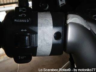 montaggio frecce emergenza scooter moto