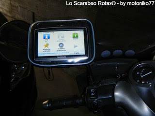 montaggio custodia stagna navigatore moto