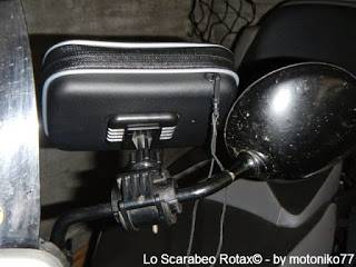 montaggio custodia stagna navigatore moto