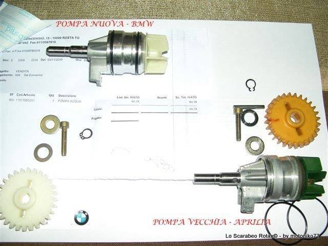 pompa acqua Bmw C1 125 200