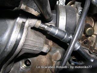 coperchio valvole scarabeo rotax