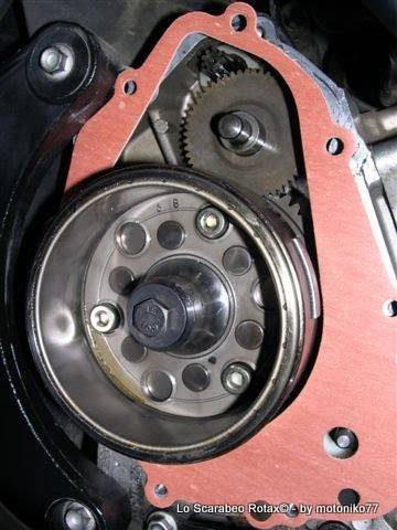 guarnizione volano scarabeo rotax 125 150 200