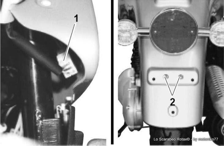 smontaggio ammortizzatore scarabeo rotax 125 150 200