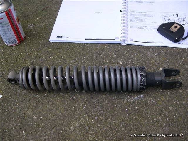 ammortizzatore scarabeo rotax 125 150 200