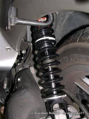 smontaggio ammortizzatore scarabeo rotax 125 150 200