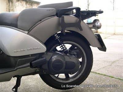 smontaggio ammortizzatore scarabeo rotax 125 150 200