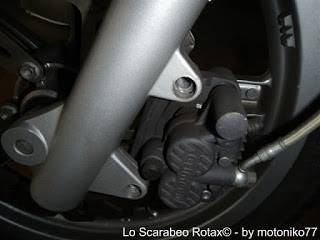 pinza freno anteriore scarabeo rotax 125 150 200