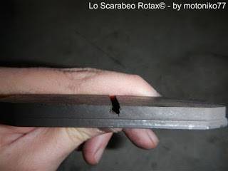 pastiglia anteriore scarabeo rotax 125 150 200
