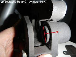 pinza freno anteriore scarabeo rotax 125 150 200