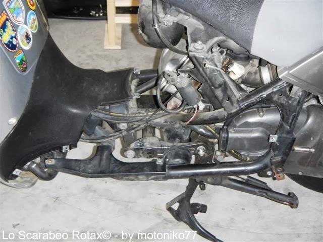 sostituzione silent block scarabeo rotax 125 150 200