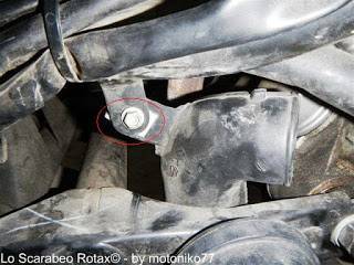 sostituzione silent block rotax 125 150 200
