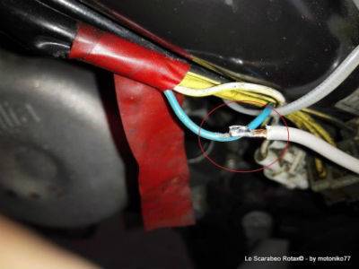 cavo contagiri pick-up scarabeo rotax 125 150 200