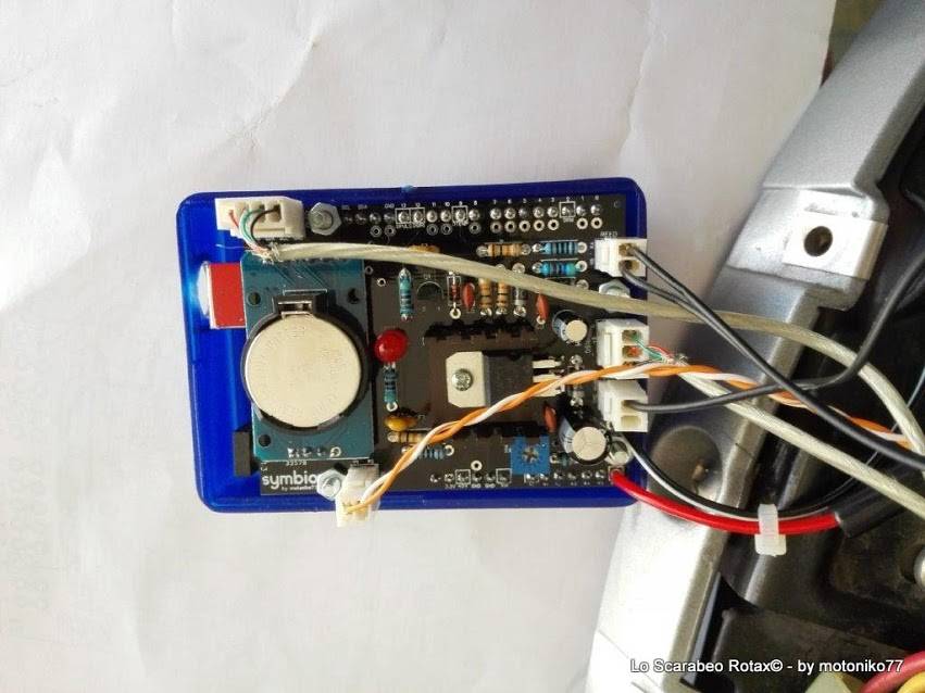 montaggio symbio scarabeo rotax 125 150 200
