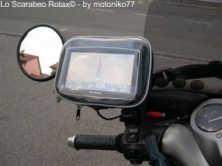 supporto navigatore scooter